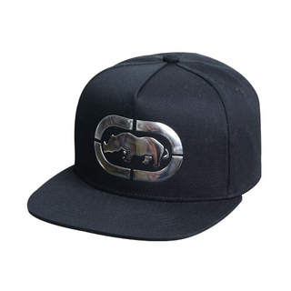 Custom Printed Logo Puff Embroidery Hat Hip Hop Fitted Birm Flat Peak Cap