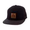 Brown Black Hat Outdoor Sport FLAT PEAK CAP