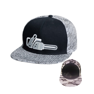 Flat Bill Dad Cap Designer Flat Peak Cap Embroidered Customized Design Street Cap