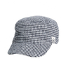 Wholesale vintage fashion mens winter woolen checked newsboy ivy hat